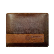 Men's Cowhide Bag Fashion Short Wallet Multi-card Wallet