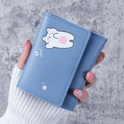 Women's Purse Short Simple Multi-slot Clutch Bag