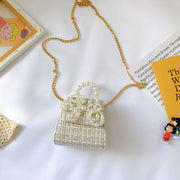 Pearl handbag children bag