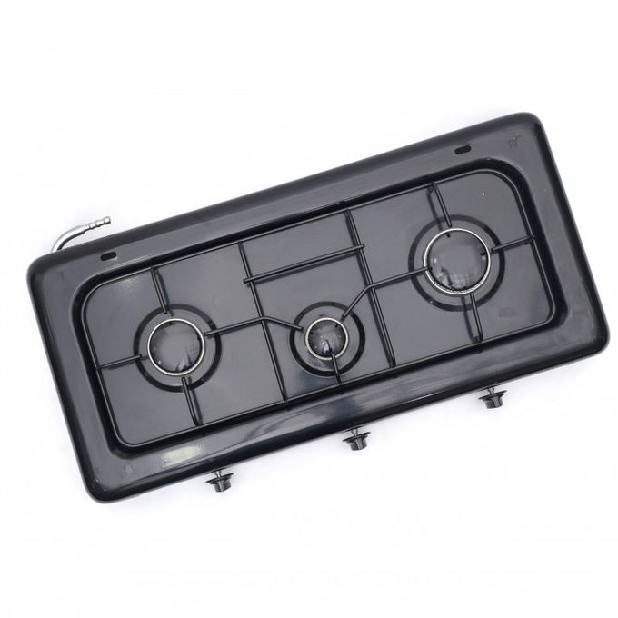 BlueFlame 3 Gas Top Burner Cook Top - Grey