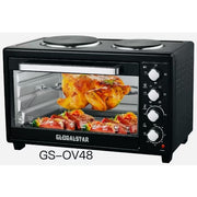 Global Star Electric Oven With Rotisserie HOT PLATE 48 Litre - GS-OV48 (1YRS WRNTY)