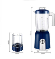 Digiwave 2 in 1 Unbreakable Jar Blender – 1.5L – Blue