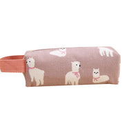 canvas portable pencil case