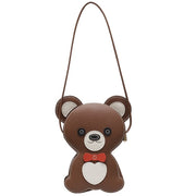 Material Mini Cute Homemade Woven DIY Bear Bag