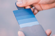 Cascading pull card package colorful gradient ultra-thin wallet simple smart multi-card portable business card package