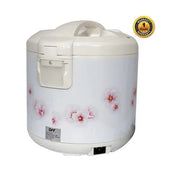 Digiwave 2.8L Rice Cooker – Silver,white