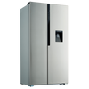 ADH 658L French Door Fridge With Water Dispenser – Silver