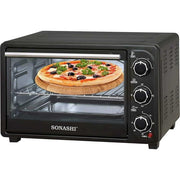 Sonashi 45 Litres Electric Oven Rotisserie & Convection Function STO-735 - Black.