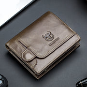 First layer cowhide men's leather wallet