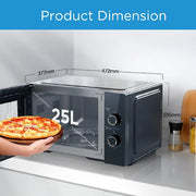 Midea 25L Solo Microwave Oven | MM8P022KG-B