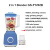 Global Star Juice Blender Juicer 2 In 1 1.5Litres GS-TY202B - (1YRS WRNTY)