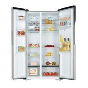 ADH 658L French Door Fridge With Water Dispenser – Silver