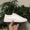 Genuine leather women's sneakers