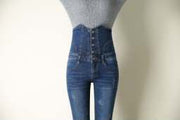 High waist jeans