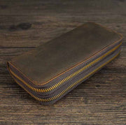 Double zip wallet