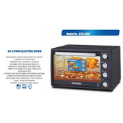 Sonashi 45 Litres Electric Oven Rotisserie & Convection Function STO-735 - Black.