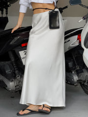 Women's Fashionable High Waist Figure Flattering Sheath Skirt