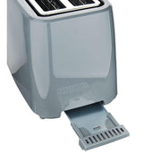 Sonashi 2 Slice Bread Toaster With Crumb Tray, Defrost & Adjustable Browning Control - ST-210 - Grey