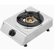 SPJ Single Burner Gas Stove - Silver (1 Year Warranty)