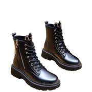 Dr Martens Boots Women's Thin Leather Breathable Winter Fleece-lined