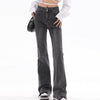 Retro American Slightly Flared Jeans Women