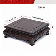 Door Frame Grape Vine Jade Stone Teapot Chopsticks Base
