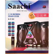 Saachi 2.1 Channel Home Audio System / Sub Woofer / Multimedia speaker - Black.