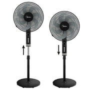 Midea 16" Stand Fan FS40-23MT, Black