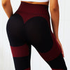 Heart-shaped Seamless Knit Yoga Pants