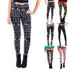 Christmas Costume Printed Slim-fit Trousers