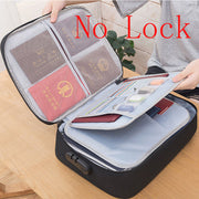 Multi-layer document storage bag
