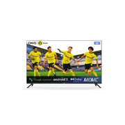 Chiq 50'' Frameless Android Smart Tv - Black