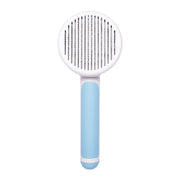 New Pet Cat Brush Hand-held Steel Wire Self-cleaning Comb Looper For Hair Removal