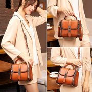 Women's Cowhide Vintage Crossbody Handbag
