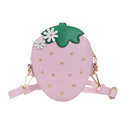 Strawberry shape messenger bag coin purse