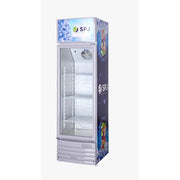SPJ 300L Showcase Chiller Beverage Cooler Freeze- White.