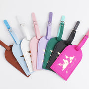 Luggage Tag Leather Name