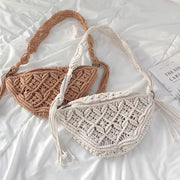 Creative Solid Color Cotton Thread Ingot Bag