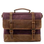 Waterproof oil wax canvas bag