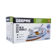 Geepas Dry Iron AC 220-240V, GDI23011 – Silver