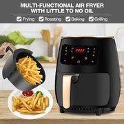 Digiwave 2400W Smart Air Fryer Electric Oilless Cooker with LCD Screen