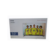 Chiq 50'' Frameless Android Smart Tv - Black
