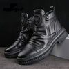 Men's Fashionable All-match High-top With Velvet Tactical Military Boots