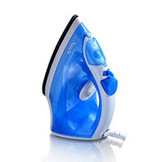 Saachi Steam Iron With Nonstick Sole Plate - Blue