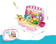 Children's Play House Toy Kitchen Simulation Suit