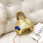 Mini Cute Shell Shoulder Bag Kids All-Match Key Coin Purse Cartoon Lovely Messenger Bag little girls present