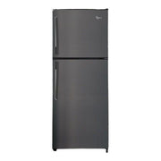 Roch 150 Liters Double Door Top Freezer Defrost Fridge - Inox (2YRS WRNTY)