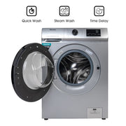 Hisense 10KG Front Loader Automatic Washing Machine 10 Kg -Silver (2YRS WRNTY)