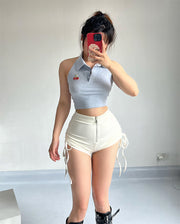 Slim Fitting Casual Shorts For Summer