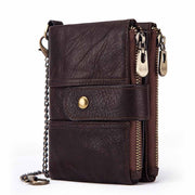 Anti-theft brush wallet
